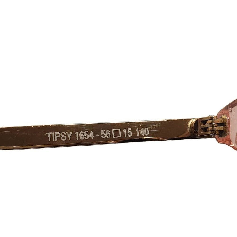 THIERRY LASRY Women's TIPSY Pink Gold Turquoise Sunglasses Frames Only - Picture 3 of 12